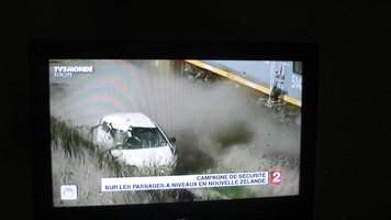 STILL PHOTOGRAPH OF KIWIRAIL VIDEO on TV5 MONDE